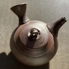 陶芸 手作り陶器 急須 飛びカンナ柄 - メルカリ