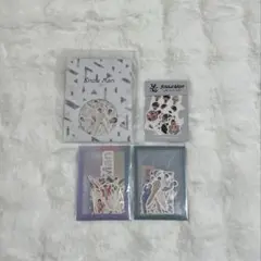 【未開封】Snow Man フレークシール ステッカー 4個セット