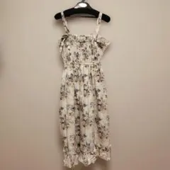 Victorian maiden ロココブーケワンピース ブルー ヘアアクセ付きのサムネイル