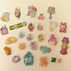 しずくちゃん　ハンギョドン　ボンボンドロップシール　ぷくぷくシール　おすそ分け