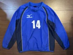 バディスポーツ　サッカー　ミズノ ピステ ブルー　トレーニングウェア