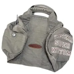 y2k❤️ 00s HYSTERIC GLAMOUR ロゴ ミニボストンバッグ