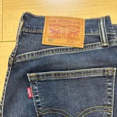 Levi's 505 ショートパンツ W30 ダークブルー