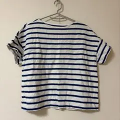 無印良品 ボーダーTシャツ M-L