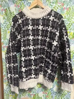 INDIAN WEAVINGS ハイネックセーター