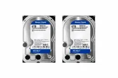 WD Blue 6TB 2個 ハードディスク 動作中古品 静音 WD Blue 6TB 2個 ハードディスク動作中古品 - メルカリ