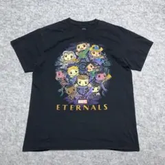 FUNKO MARVEL マーベル　エターナルズ Tシャツ 映画 黒 kt38
