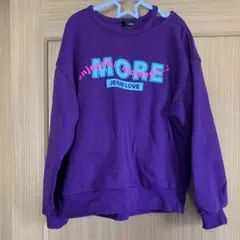 JENNI loveパープルロゴトレーナー150⭐︎ジェニィラブ