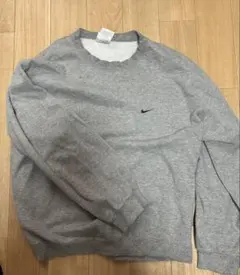 Nike 古着グレー クルーネック トレーナー Lサイズ