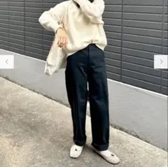 タグ付き新品 UNIQLO U(ユニクロ ユー) チノパンツ グレー61cm