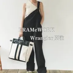 完売品☆未使用☆フレームワーク ワンショルダーサロペット大人気完売