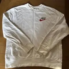 NIKE ホワイト スウェット L