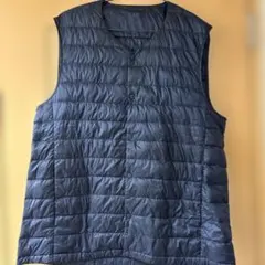 UNIQLO ダウンベスト XL ネイビー