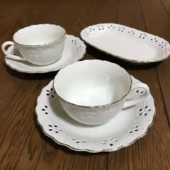 たち吉　Adam & Eve ティーカップセット 日本製