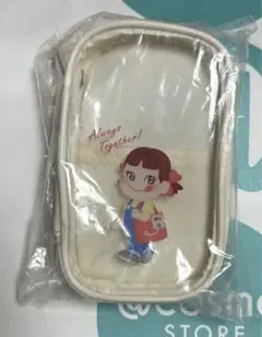 いつでもいっしょ！ペコちゃんマルチクリアポーチ