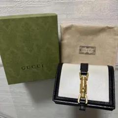 GUCCI グッチ ジャッキー1961 カードケースウォレット シリアル入 美品
