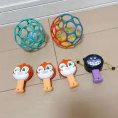 Oball オーボール ラトル グリーン　　 　オーボールカラフル　おまけ付き