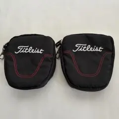 ゴルフ用品　タイトリスト　ポーチのみ　2個セットのサムネイル