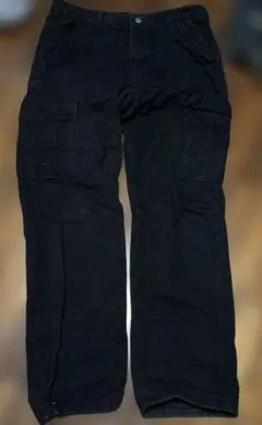 90s 古着　ストリート　ジーンズ y2k ラッパー バギーパンツ　カーゴパンツ