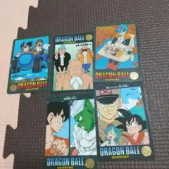 ドラゴンボールビジュアルアドベンチャー 8枚 1995年当時のもの 匿名