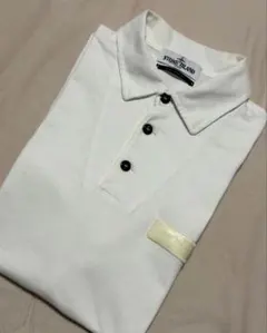 STONE ISLAND ポロシャツ ホワイトmのサムネイル
