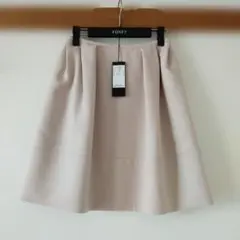 お値段交渉フォクシー♡ FOXEYベージュ フレアスカート 38サイズ新品タグ FOXEY NEW YORK フォクシーニューヨーク スカート Skirt