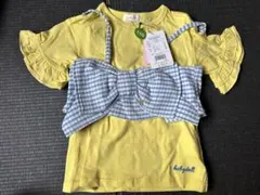 BABYDOLL キャミ付フリルTシャツ　110のサムネイル