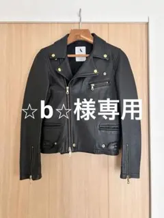 A PUPIL ダブルライダースジャケット ホースハイド スタンドカラー ダブルライダースジャケット FN-LJ-HW003