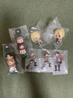 進撃の巨人一番くじ　ちょこのっこ　アクリルスタンド　ぽこっとちゃーむ