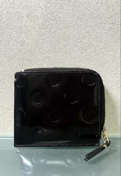 commedesgarcons コムデギャルソン 財布 L字　ブラック ドットのサムネイル