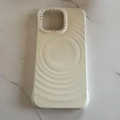 Casetify iPhone15promax ウェーブシリコンケース フィルム