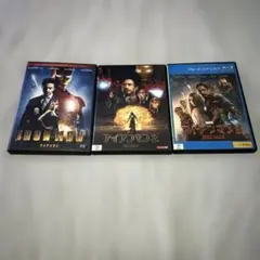 DVD Blu-ray アイアンマン 3本セット ロバート・ダウニー・Jr.