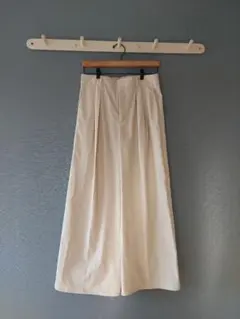 GU ワイドパンツ XL ホワイト
