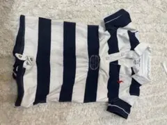 Ralph Lauren ボーダーロンパース 70cm