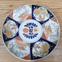 希少特大皿　古伊万里色絵図大皿　直径約47cm 飾り皿 希少特大皿 古伊万里色絵図大皿 直径約47cm 飾り皿 - メルカリ