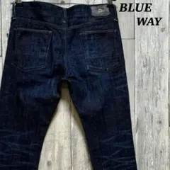 ブルーウェイ　BLUEWAY デニム　ストレッチ 濃紺　M1880