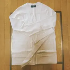 美品　シップス　カーディガン紐付き