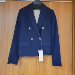 INGNI ネイビー ダブルブレスト ブレザー M