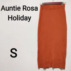 Auntie Rosa Holiday　S　ニットロングタイトスカート　2161のサムネイル