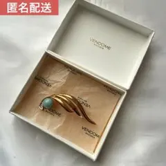 VENDOME BOUTIQUE ヴァンドーム ブローチ ゴールド ヴィンテージ