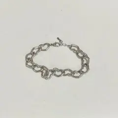 Lattice ハート ブレスレット シルバーのサムネイル