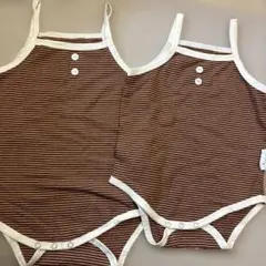 キャミソール　ロンパース