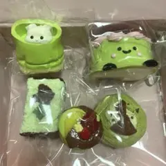 おまとめ◆グリーン スクイーズ 5点 セット
