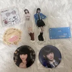 飯田栞月 アクスタ 缶バ まとめ売り