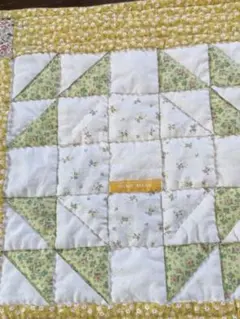 手縫いパッチワークミニタペストリー