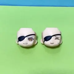 ねんどろいど　燭台切光忠　顔パーツ　2個　フェイスパーツ　刀剣乱舞