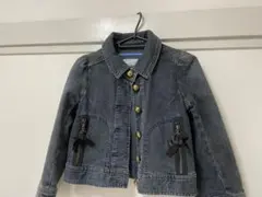 LANVIN en Bleu ダークブルー Gジャン 36