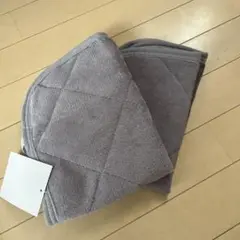 グレー キルティング 枕パッド 35cm x 50cm 2枚セット