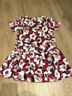新品キッズkate spade 花柄 ワンピース
