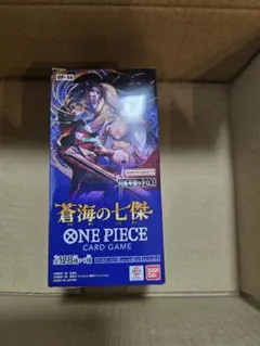 ONE PIECEカードゲーム 蒼海の七傑 1BOX テープあり - メルカリ